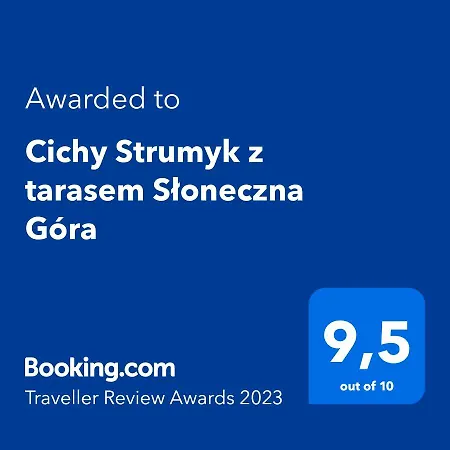 Cichy Strumyk Z Tarasem Sloneczna Gora Διαμέρισμα *